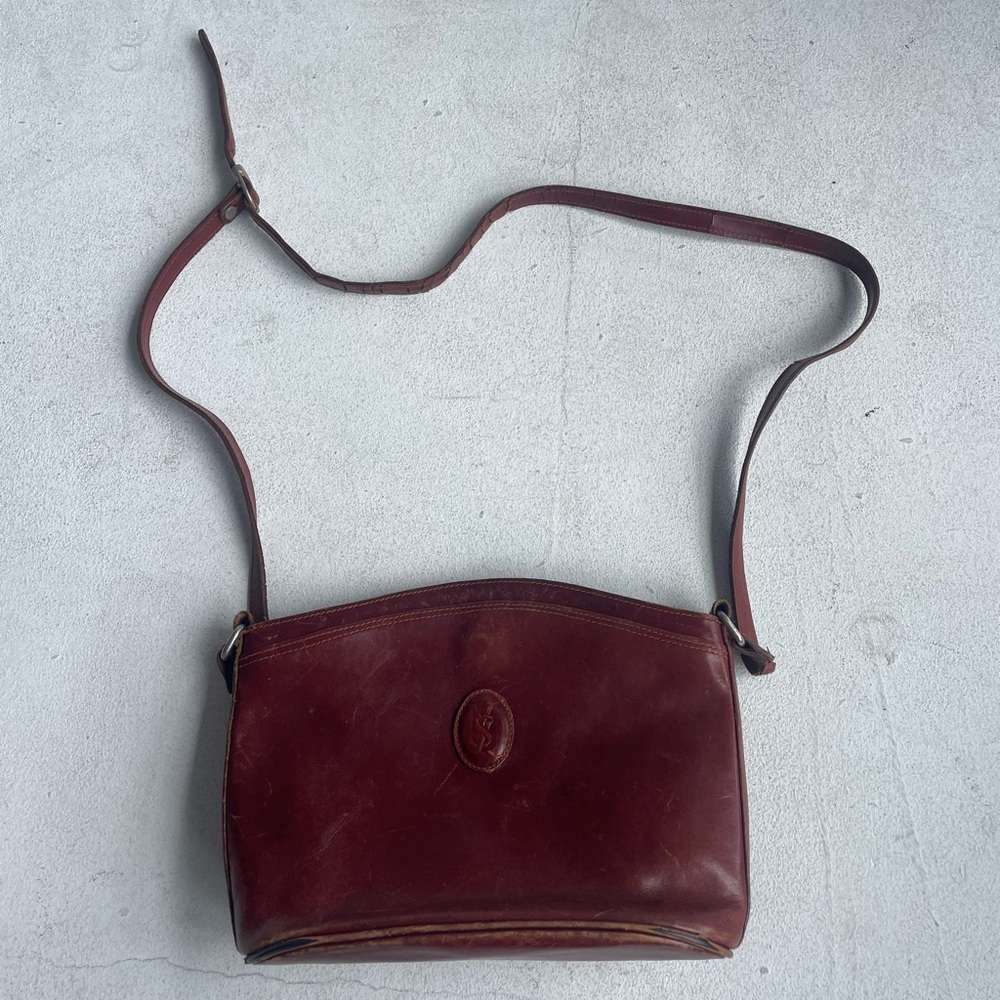 Vintage Leather Yves Saint Laurent Bag